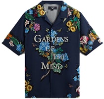 KITH x NY Botanical Garden Floral Print Camp Shirt Navy SS24 Casual Wear KHM032180-413 KITH x NY Botanical Garden Floral Print Camp Shirt Navy SS24 Casual Wear KHM032180-413