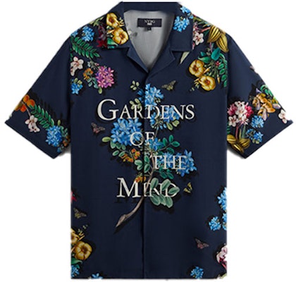 KITH x NY Botanical Garden Floral Print Camp Shirt Navy SS24 Casual Wear KHM032180-413 Order KITH x NY Botanical Garden Floral Print Camp Shirt Navy SS24 Casual Wear KHM032180-413