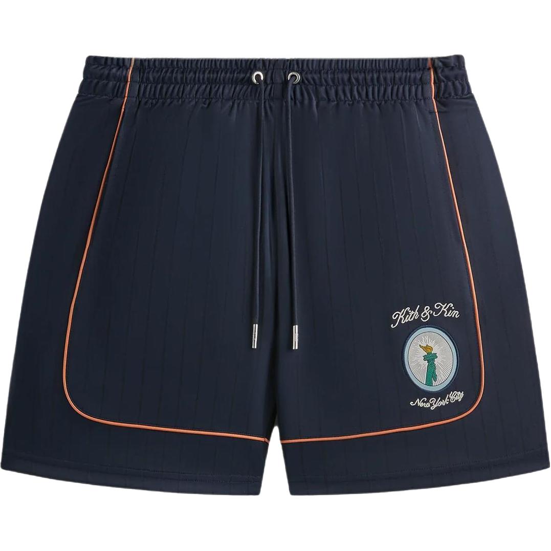 KITH x NYC Wesley Knit Soccer Pants  Midnight Navy. KHM060652-413