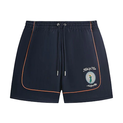 KITH NYC Wesley Knit Soccer Pants Midnight Navy. KHM060652-413