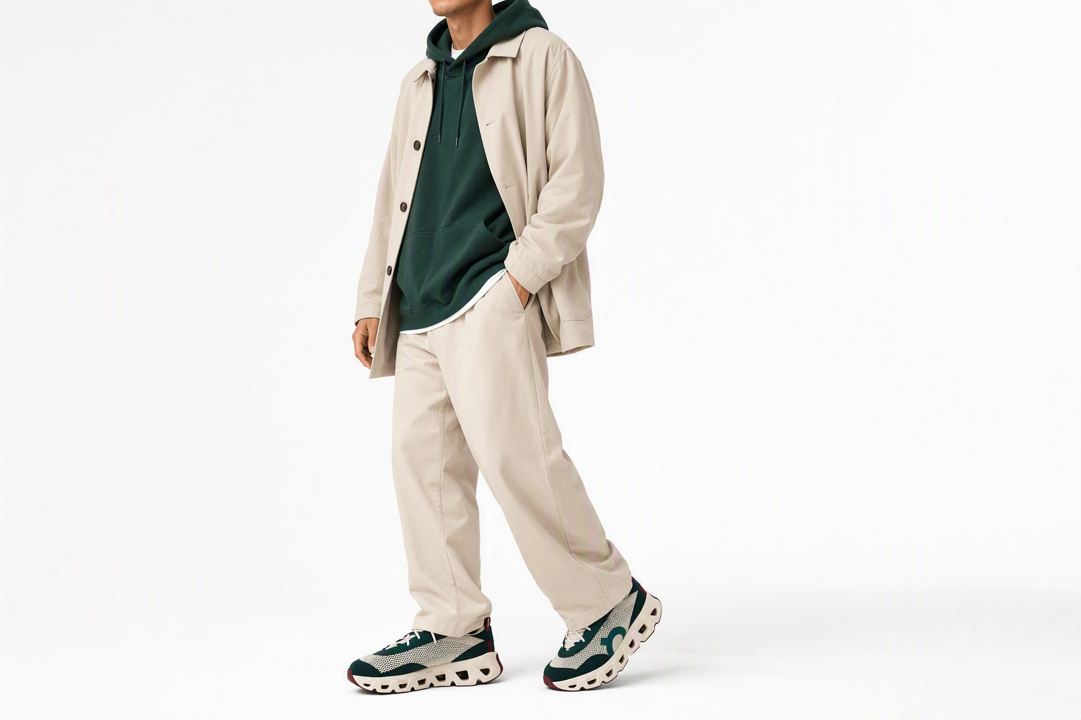 Order Kith x On K-Tech 2 ''Spirulina Barley'' Hardloopschoenen 3MG10844970