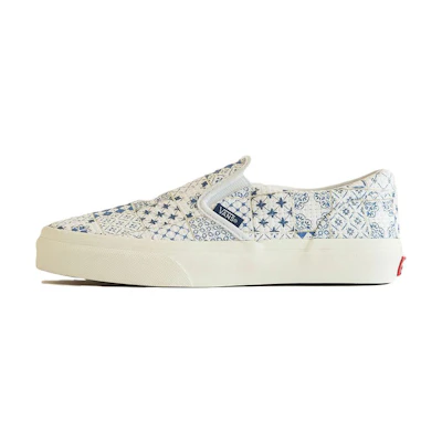 KITH On Vans Classic Slip-On LX 'Azulejo Tile'