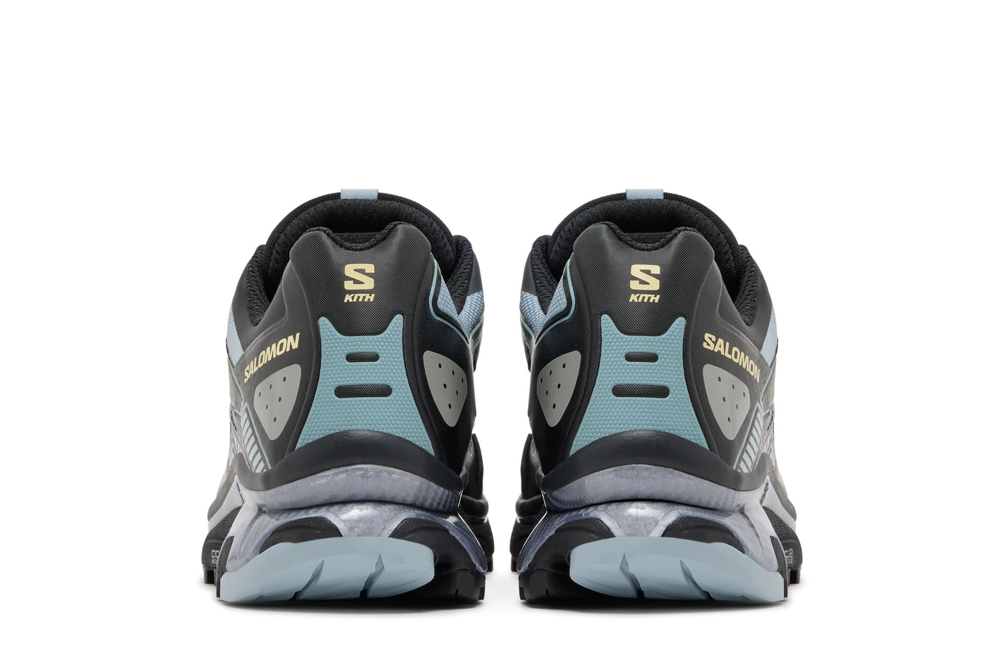 Details for KITH x Salomon XT-4K ''Negro Aleación Azul Niebla'' L45450800