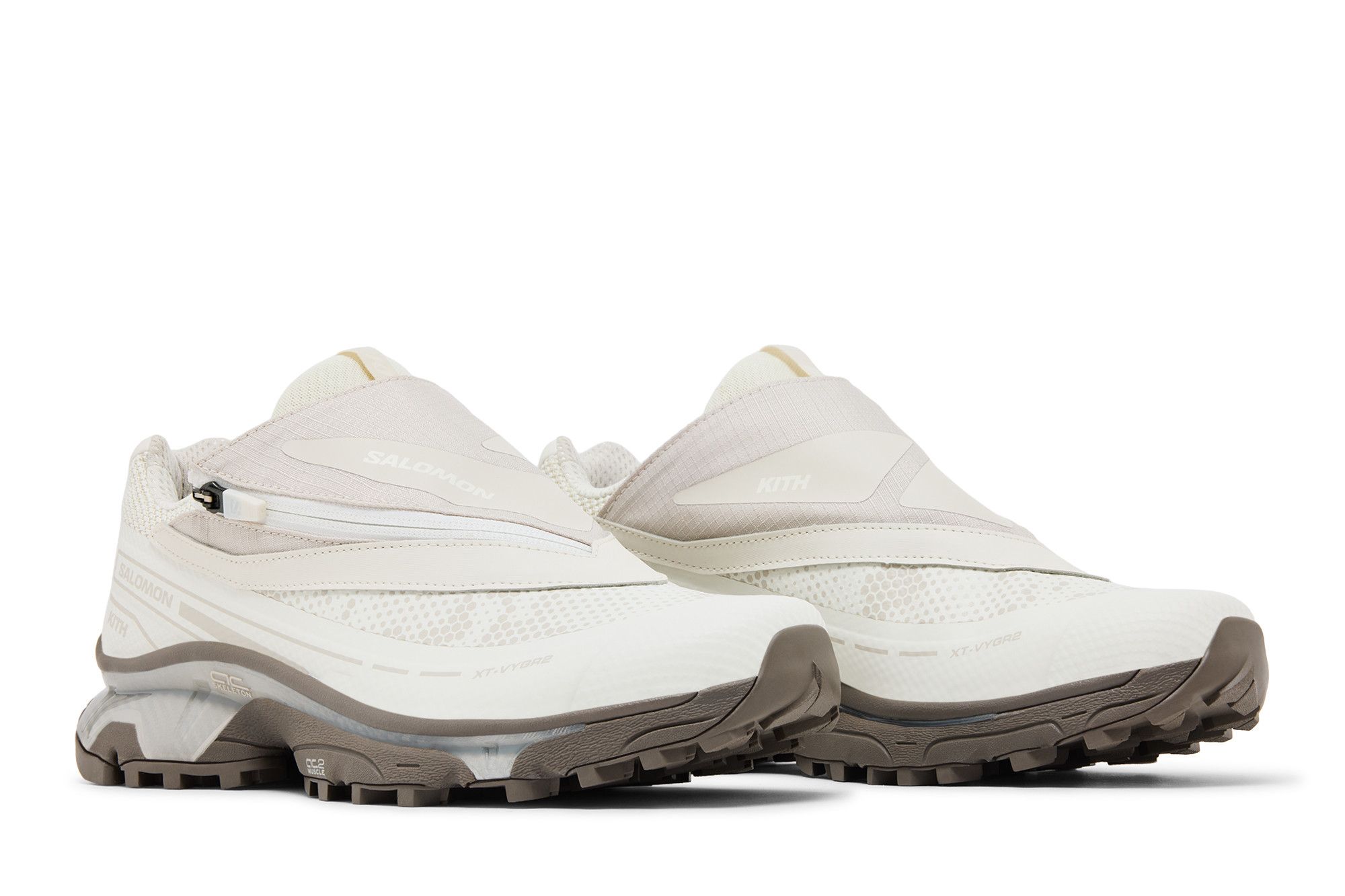 Cheap KITH x Salomon XT-Voyager 2 ''Vanilla Ice Jour Pluvieux Faucon'' L45451100