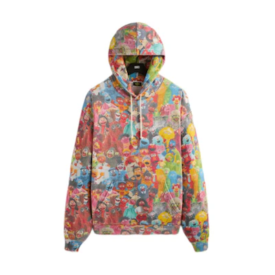 KITH Sesame Street FW24 Printed Hoodie Fashion - Multicolor KHM033067-906
