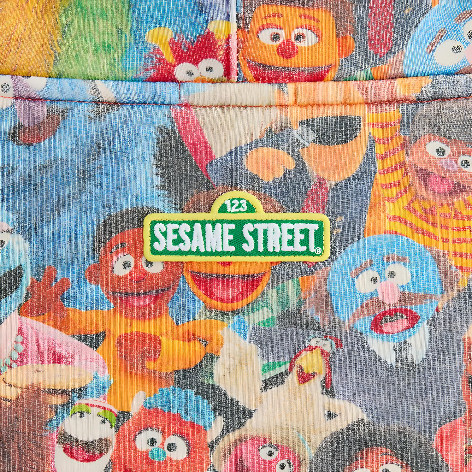 Shop KITH x Sesame Street FW24 Printed Hoodie Fashion - Multicolor KHM033067-906
