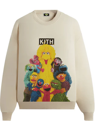 KITH x Sesame Street FW24 Waffle Knit Crewneck Sweatshirt Fit Relaxed KHM033068-102 Buy KITH x Sesame Street FW24 Waffle Knit Crewneck Sweatshirt Fit Relaxed KHM033068-102