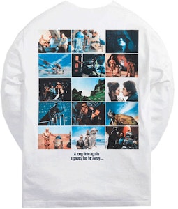 KITH x スター・ウォーズ™ ハイライト L/S Tシャツ ホワイト ロングスリーブプリント. KHM030196-101 Lookbook KITH x スター・ウォーズ™ ハイライト L/S Tシャツ ホワイト ロングスリーブプリント. KHM030196-101