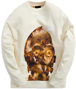 KITH x STAR WARS Sudadera Beige C-3PO Cuello Redondo Bordado Estilo Waffle. KHM030219-102 Buy KITH x STAR WARS Sudadera Beige C-3PO Cuello Redondo Bordado Estilo Waffle. KHM030219-102