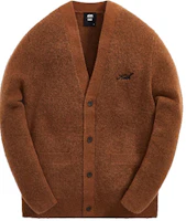 KITH x STAR WARS Chewie Cardigan Jacket Brown V-Neck Long Sleeve Sweater KHM030183-233 KITH x STAR WARS Chewie Cardigan Jacket Brown V-Neck Long Sleeve Sweater KHM030183-233
