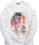 Order 키스 x 스타워즈 엠파이어 크루넥 화이트 그래픽 맨투맨. KHM030209-101