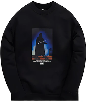 KITH x スターウォーズ ベイダー クルーネック ブラック メンズ スウェットシャツ KHM030211-001 Buy KITH x スターウォーズ ベイダー クルーネック ブラック メンズ スウェットシャツ KHM030211-001