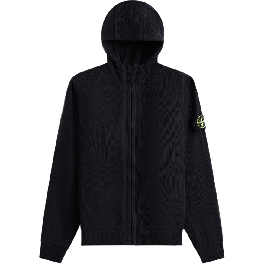 KITH STONE ISLAND Solid Color Hoodie Black Long Sleeve Casual Sweater si801562456-v0029