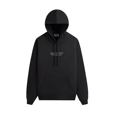 KITH TaylorMade Hoodie Black Unisex Logo Collaboration Long Sleeve khm032322-001
