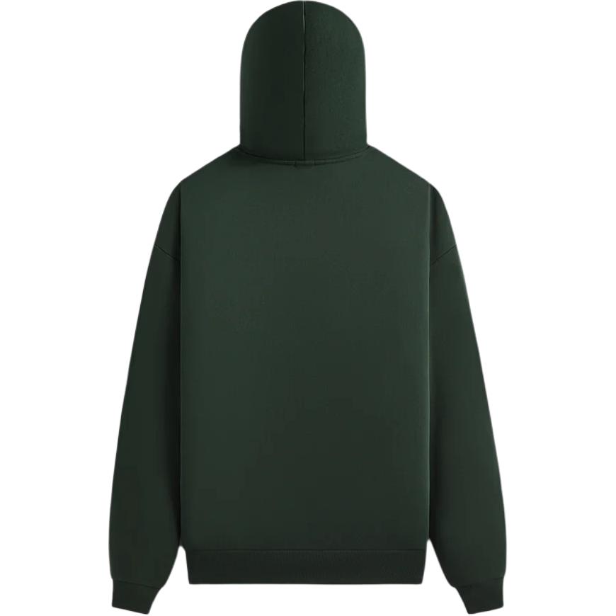 Lookbook KITH x TaylorMade SS24 Green Logo Embroidered Drawstring Hoodie Unisex KHM032358-302