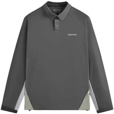 KITH x TaylorMade SS24 Polo Manga Larga Unisex Logo Raglán - Gris. KHM032159-176 Order KITH x TaylorMade SS24 Polo Manga Larga Unisex Logo Raglán - Gris. KHM032159-176