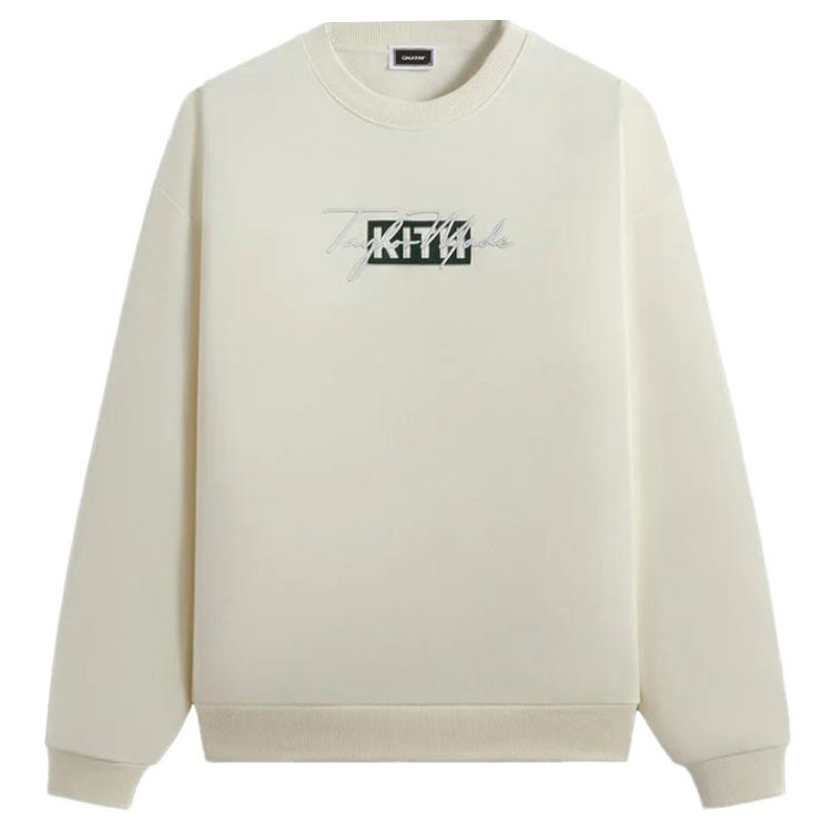 KITH TaylorMade SS24 Unisex White Crewneck Sweatshirt - Minimalist Design KHM032301-116 圖 2