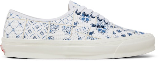 KITH x Vans OG Authentic LX 'Azulejo Tile' VN0A4BV9WHT KITH x Vans OG Authentic LX 'Azulejo Tile' VN0A4BV9WHT
