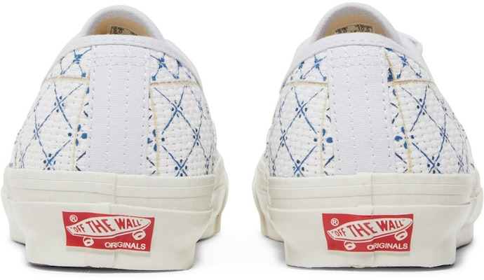 KITH x Vans OG Authentic LX '阿祖莱荷花砖' KITH-VANS-AU-AT Details for KITH x Vans OG Authentic LX '阿祖莱荷花砖' KITH-VANS-AU-AT