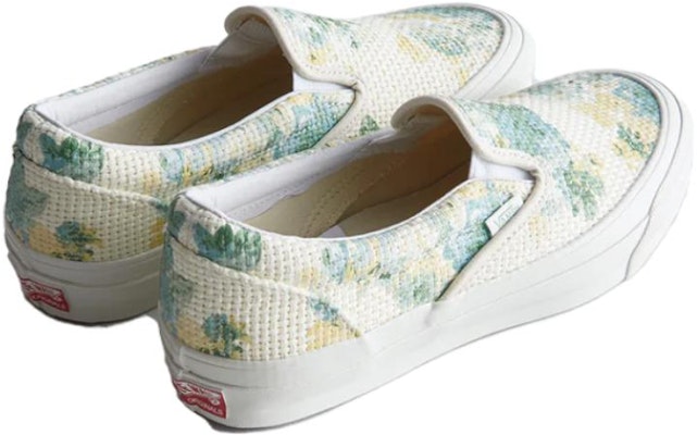 KITH x Vans OG Classic Slip-On LX 'Vintage Roses' VN0A32QNDJR Lookbook KITH x Vans OG Classic Slip-On LX 'Vintage Roses' VN0A32QNDJR
