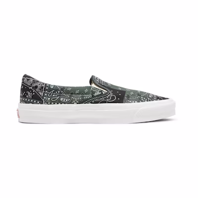 KITH Vans Vault Classic Slip-On LX 'Bandana - Scarab'