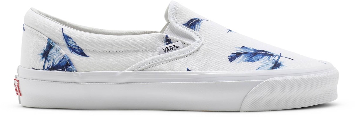 KITH x Vans Vault OG Classic Slip-On LX 'Feathers' VN0A45JK6BW Buy KITH x Vans Vault OG Classic Slip-On LX 'Feathers' VN0A45JK6BW