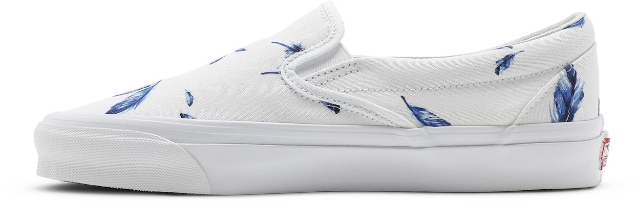 KITH x Vans Vault OG Classic Slip-On LX 'Feathers' VN0A45JK6BW Lookbook KITH x Vans Vault OG Classic Slip-On LX 'Feathers' VN0A45JK6BW