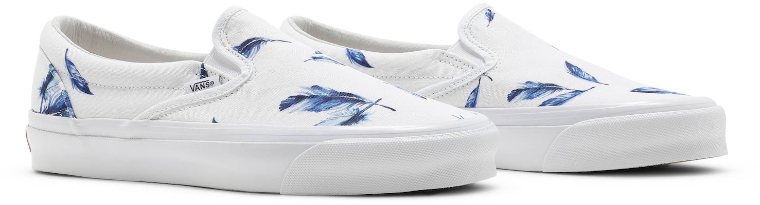 KITH x Vans Vault OG Classic Slip-On LX 'Feathers' VN0A45JK6BW Cheap KITH x Vans Vault OG Classic Slip-On LX 'Feathers' VN0A45JK6BW