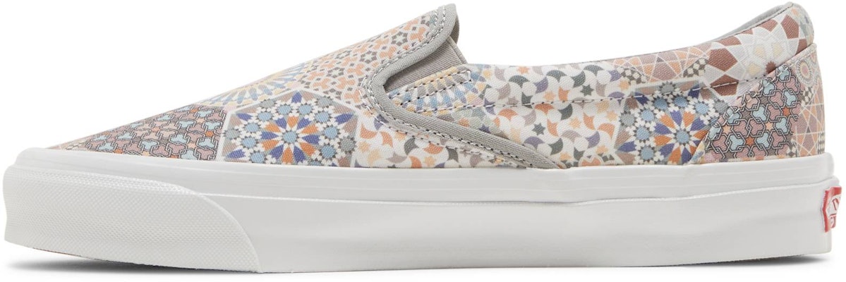 KITH x Vans Vault OG Classic Slip-On LX 'Multi Tile' VN0A45JK6BR Lookbook KITH x Vans Vault OG Classic Slip-On LX 'Multi Tile' VN0A45JK6BR