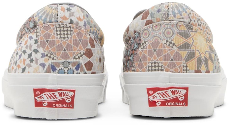 KITH x Vans Vault OG Classic Slip-On LX 'Multi Tile' VN0A45JK6BR Details for KITH x Vans Vault OG Classic Slip-On LX 'Multi Tile' VN0A45JK6BR