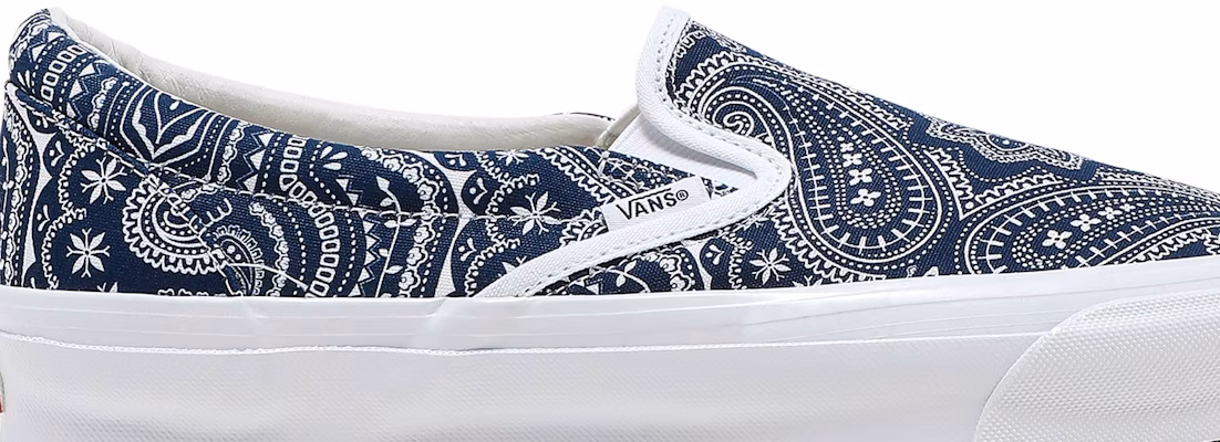 KITH x Vans Vault OG Classic Slip-On LX 'Paisley' VN0A45JK6CC Order KITH x Vans Vault OG Classic Slip-On LX 'Paisley' VN0A45JK6CC