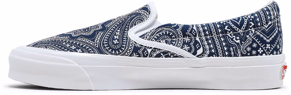 KITH x Vans Vault OG Classic Slip-On LX 'Paisley' Zapatillas VN0A45JK6CC Lookbook KITH x Vans Vault OG Classic Slip-On LX 'Paisley' Zapatillas VN0A45JK6CC