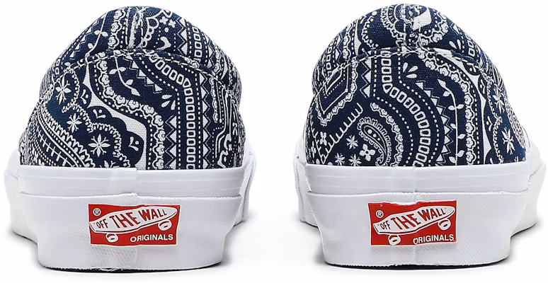 KITH x Vans Vault OG Classic Slip-On LX 'Paisley' Zapatillas VN0A45JK6CC Details for KITH x Vans Vault OG Classic Slip-On LX 'Paisley' Zapatillas VN0A45JK6CC