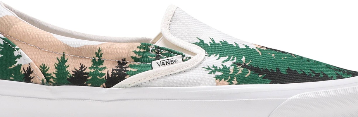 KITH x Vans Vault OG Classic Slip-On LX 'Treescape' VN0A45JK6CD Order KITH x Vans Vault OG Classic Slip-On LX 'Treescape' VN0A45JK6CD
