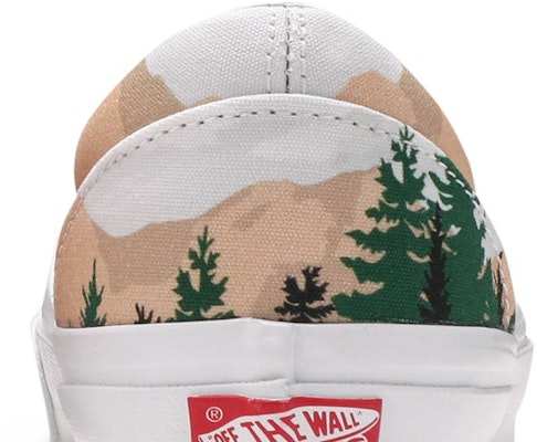 KITH x Vans Vault OG Classic Slip-On LX 'Treescape' VN0A45JK6CD Sizing KITH x Vans Vault OG Classic Slip-On LX 'Treescape' VN0A45JK6CD