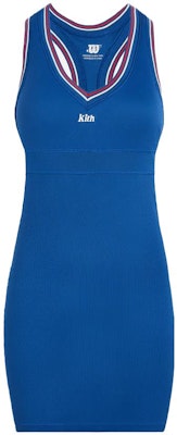Vestido Slim Sin Mangas Azul con Logo de KITH x Wilson. W91W314329WNVJ Buy Vestido Slim Sin Mangas Azul con Logo de KITH x Wilson. W91W314329WNVJ