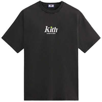 KITH x Wilson 黑色短袖T恤 男士联名款 logo印花设计 KHM031196-001 Buy KITH x Wilson 黑色短袖T恤 男士联名款 logo印花设计 KHM031196-001