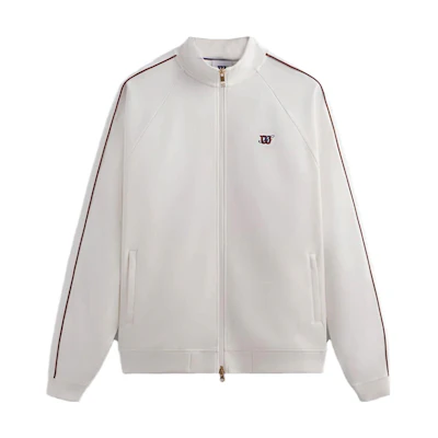 KITH Wilson White Windproof Casual Loose-Fit Sports Jacket W91M314506WWTE