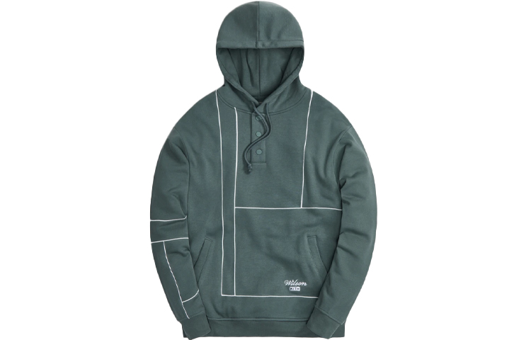 KITH Wilson Williams IV Hoodie Green Pullover Sweatshirt KHM030071-307