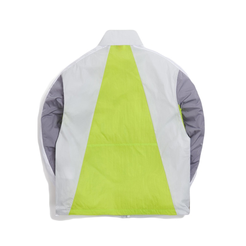 Order Chaqueta KITH Track Cremallera Frontal Gris Minimalista