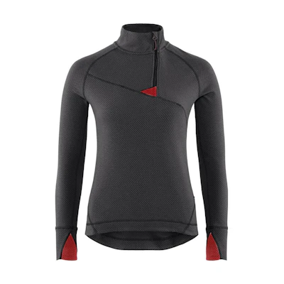 KLATTERMUSEN Outdoor Quick-Dry Half-Zip Running Long Sleeve T-Shirt 10056W