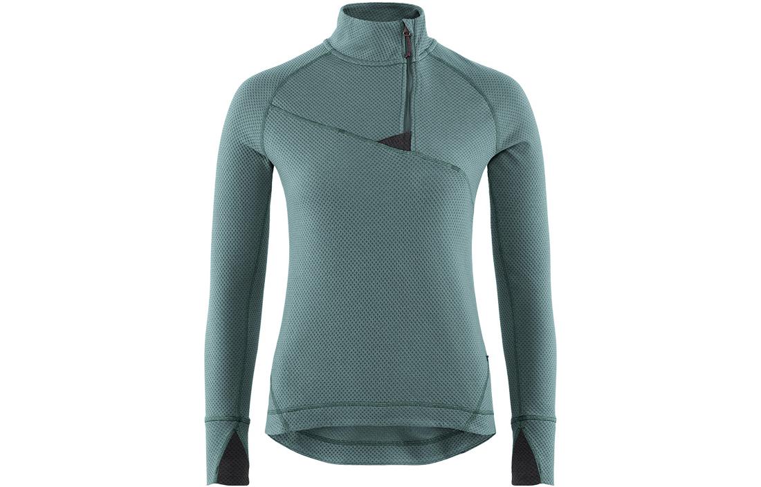 Lookbook KLATTERMUSEN 戶外快乾半拉鍊長袖跑步T恤 10056W