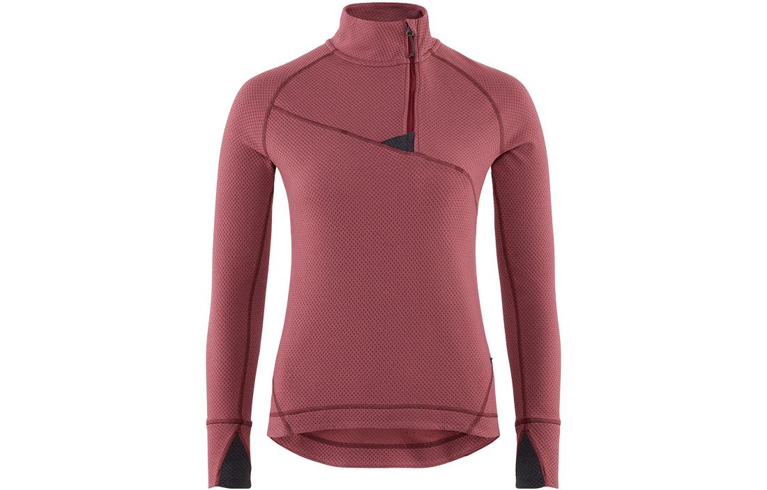 Shop KLATTERMUSEN 戶外快乾半拉鍊長袖跑步T恤 10056W