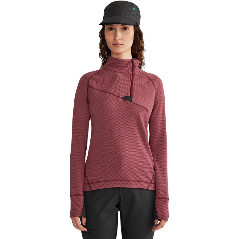 Purchase KLATTERMUSEN 戶外快乾半拉鍊長袖跑步T恤 10056W