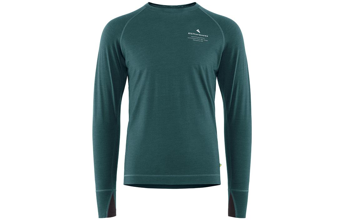 KLATTERMUSEN Fafne Crew Thermal Merino Wool Blend Long Sleeve  Top 10028M