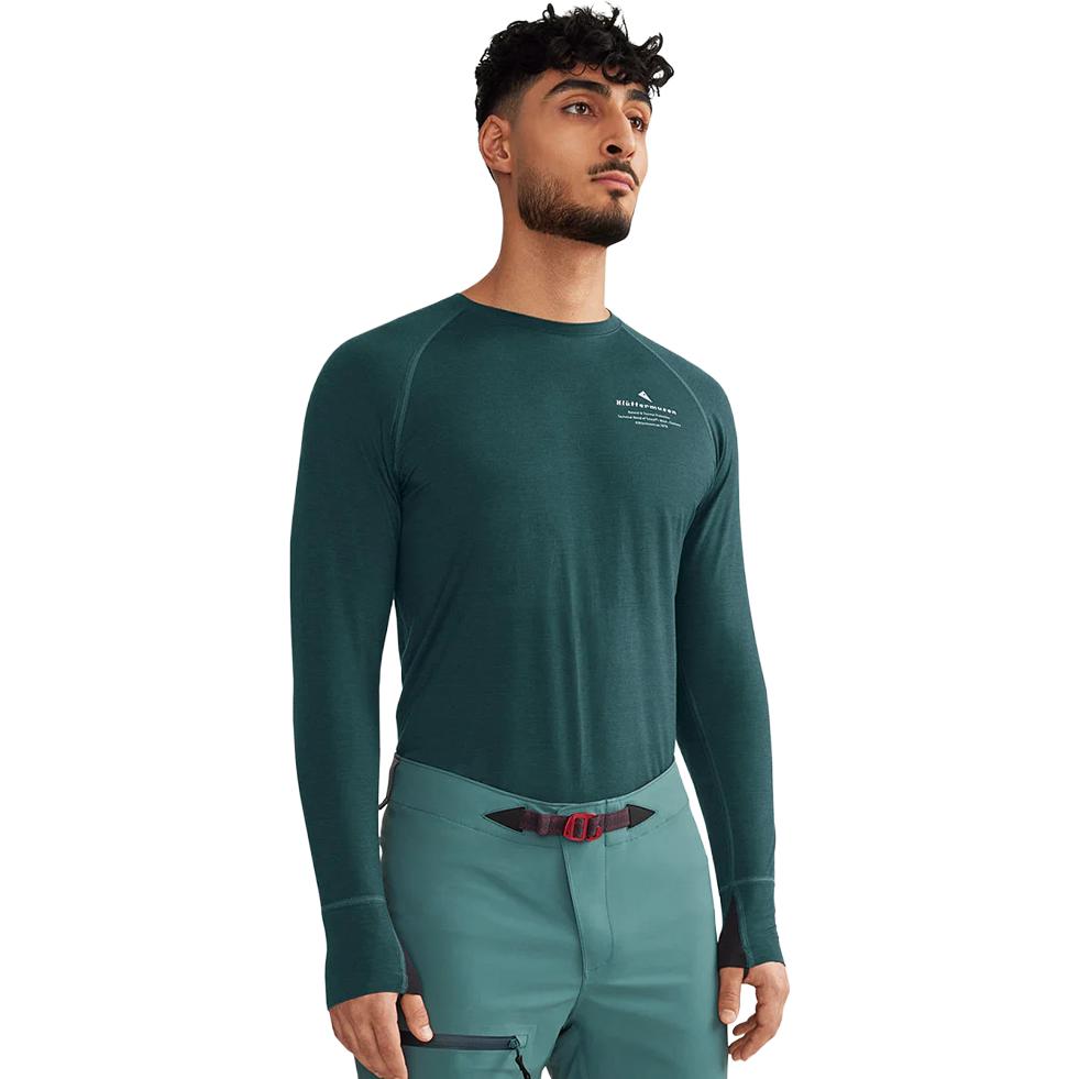 Shop KLATTERMUSEN Fafne羊毛混纺长袖保暖上衣 10028M