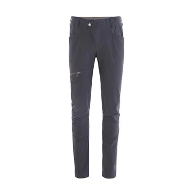 KLATTERMUSEN Hermod Black Straight-Fit Casual Pants with Embroidered Logo 15575M82
