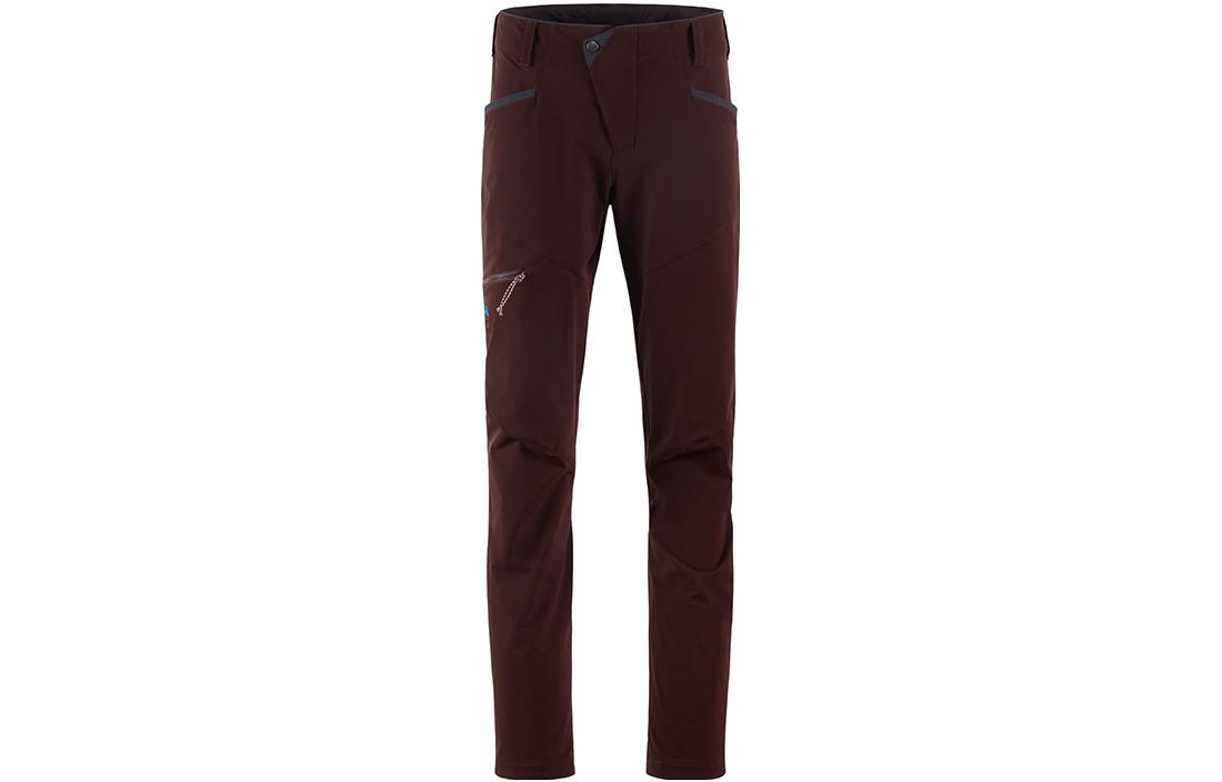 KLATTERMUSEN Hermod  Chocolate Purple Softshell Windproof Pants 10068M
