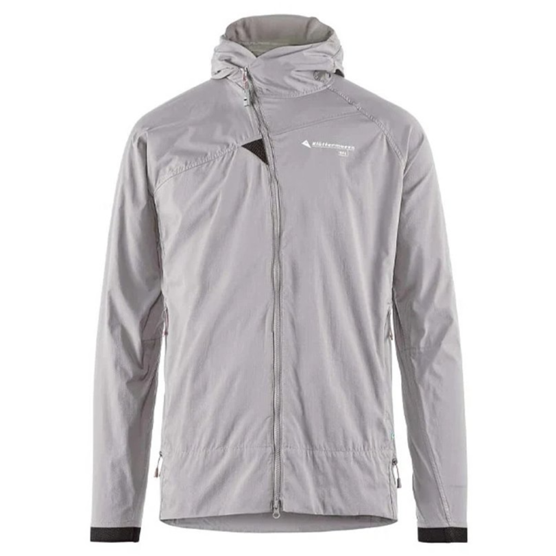 KLATTERMUSEN Nal  Waterproof Hooded Zip Jacket - Grey 10652M11-256