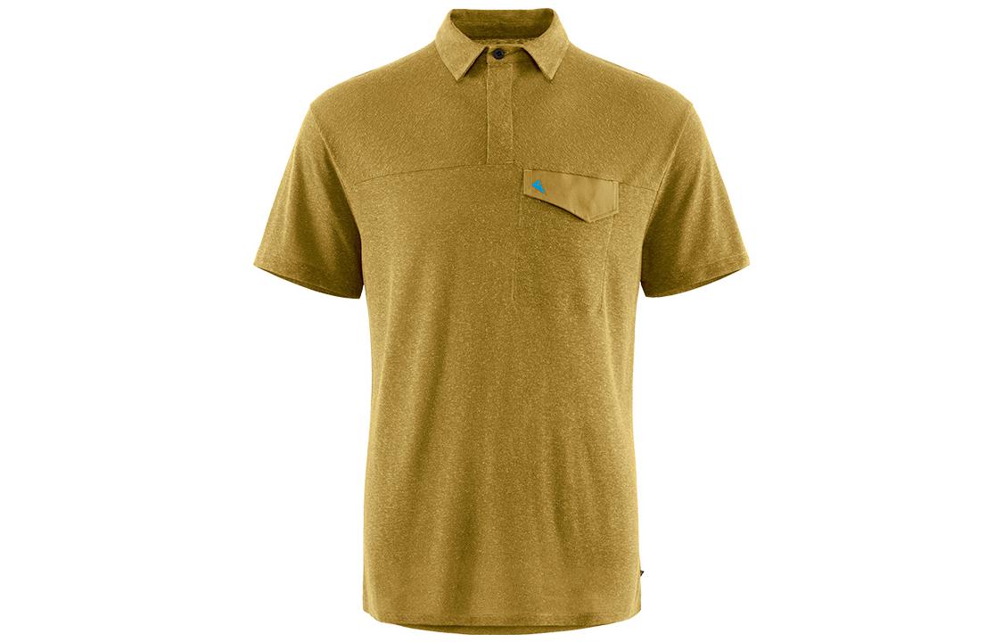 KLATTERMUSEN Off The Mountain  Tencel Blend Breathable Polo Shirt - Solid Color 20687M